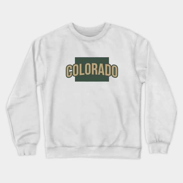 Colorado Crewneck Sweatshirt by Novel_Designs